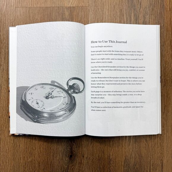 Keepsake Stories: A Guided Journal for Cherished & Remembered Keepsakes - Picture 3 of 9